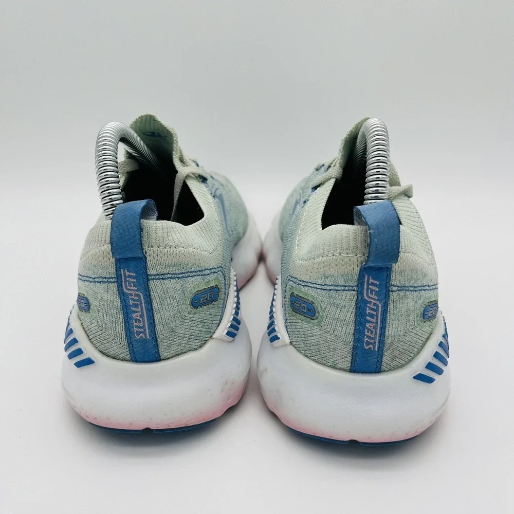 Brooks Women's Glycerin StealthFit 20 1203721B409 Blue Running Shoes Size 7 B